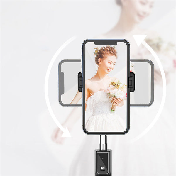 Selfie Stange mit Bluetooth Fernbedienung P50 schwarz oder weiß Tripod